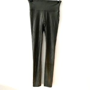 SPANX Faux Leather Leggings NWOT size small